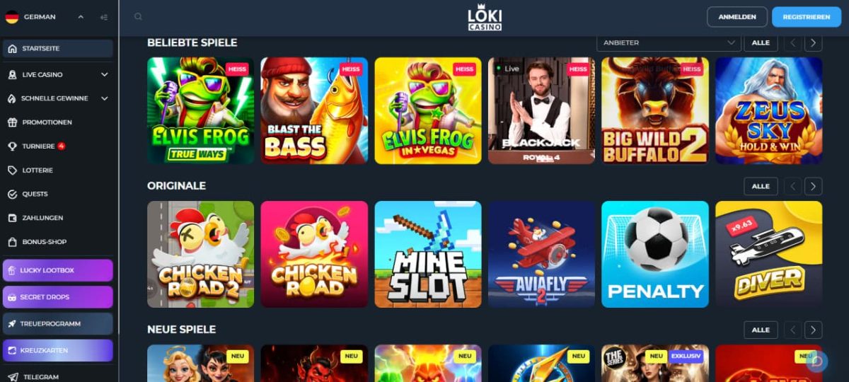Loki Casino Schweiz Offiziell image 1